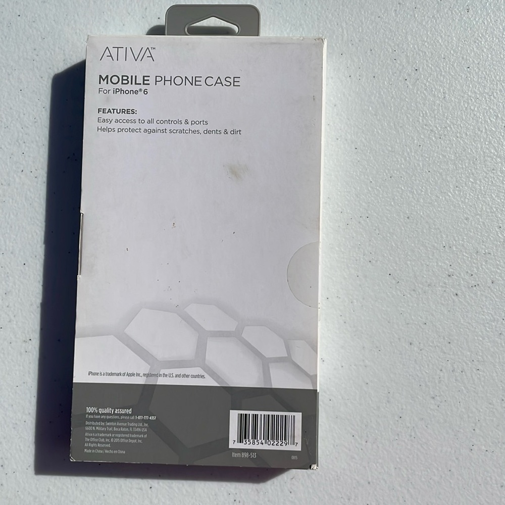 ATIVA Mobile Phone Case for iPhone 6 - Picture 2 of 10